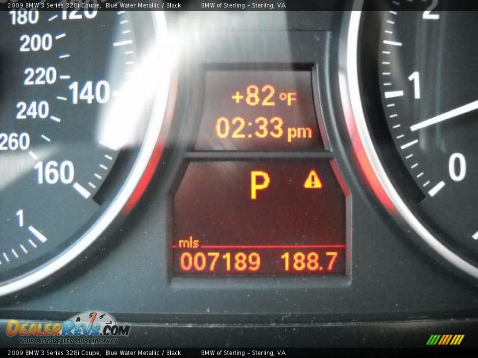 2009 BMW 3 Series 328i Coupe Blue Water Metallic / Black Photo #16