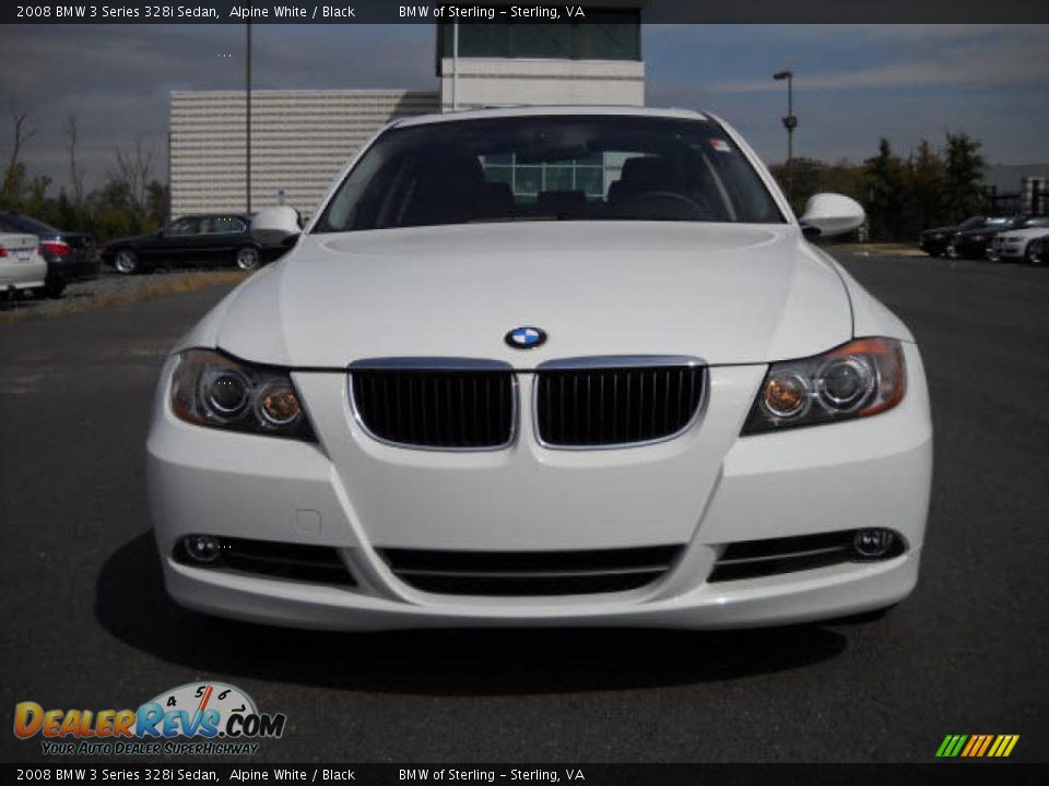 2008 BMW 3 Series 328i Sedan Alpine White / Black Photo #8