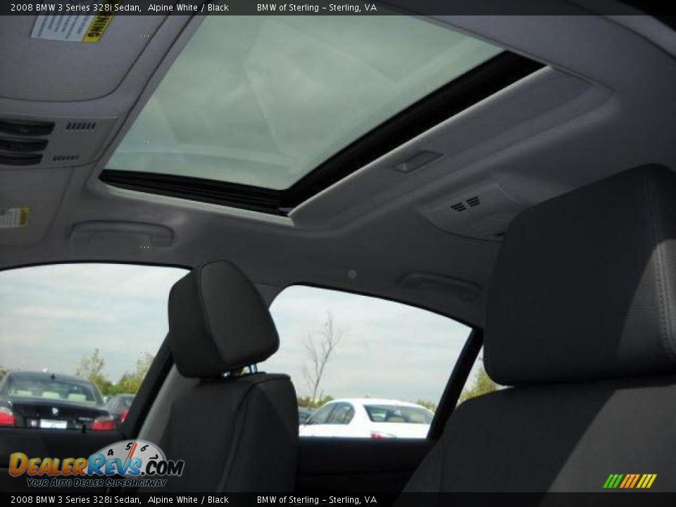 2008 BMW 3 Series 328i Sedan Alpine White / Black Photo #13