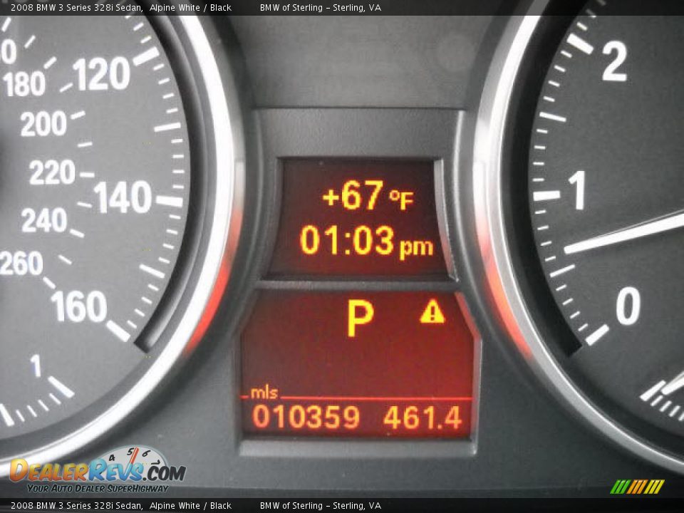 2008 BMW 3 Series 328i Sedan Alpine White / Black Photo #16