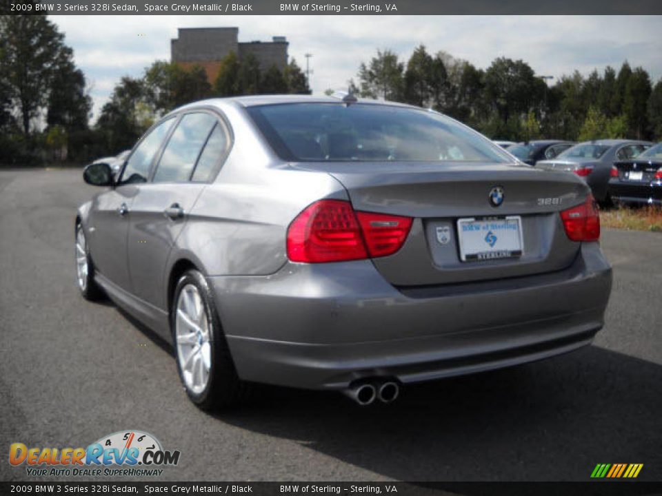 2009 BMW 3 Series 328i Sedan Space Grey Metallic / Black Photo #3