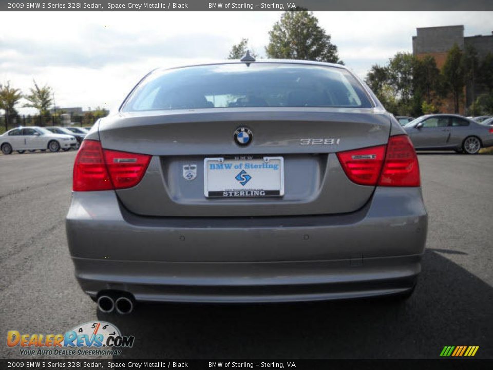 2009 BMW 3 Series 328i Sedan Space Grey Metallic / Black Photo #4