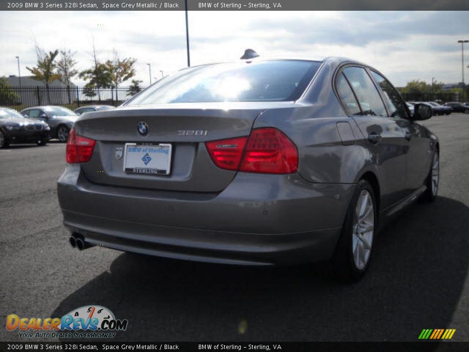 2009 BMW 3 Series 328i Sedan Space Grey Metallic / Black Photo #5