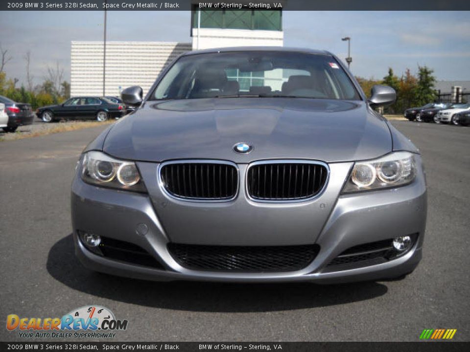 2009 BMW 3 Series 328i Sedan Space Grey Metallic / Black Photo #8