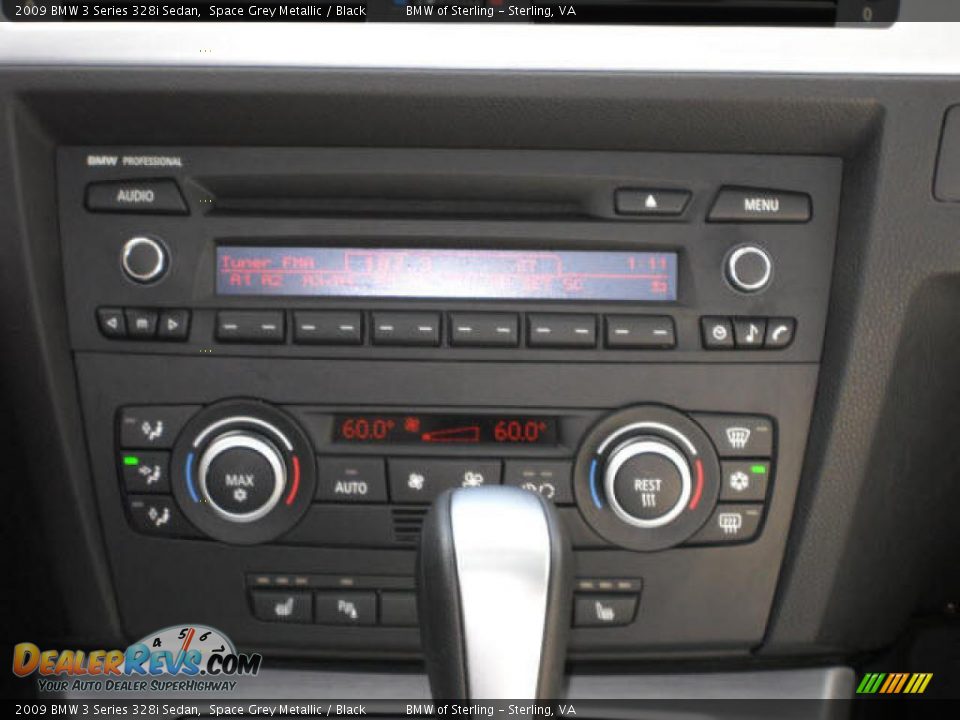 2009 BMW 3 Series 328i Sedan Space Grey Metallic / Black Photo #11