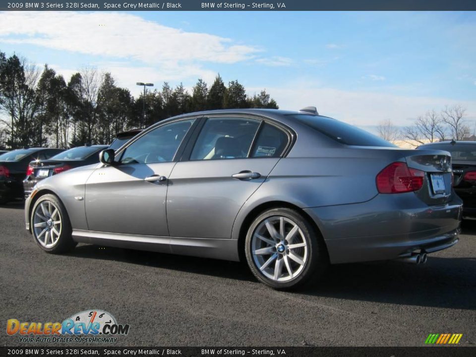 2009 BMW 3 Series 328i Sedan Space Grey Metallic / Black Photo #3