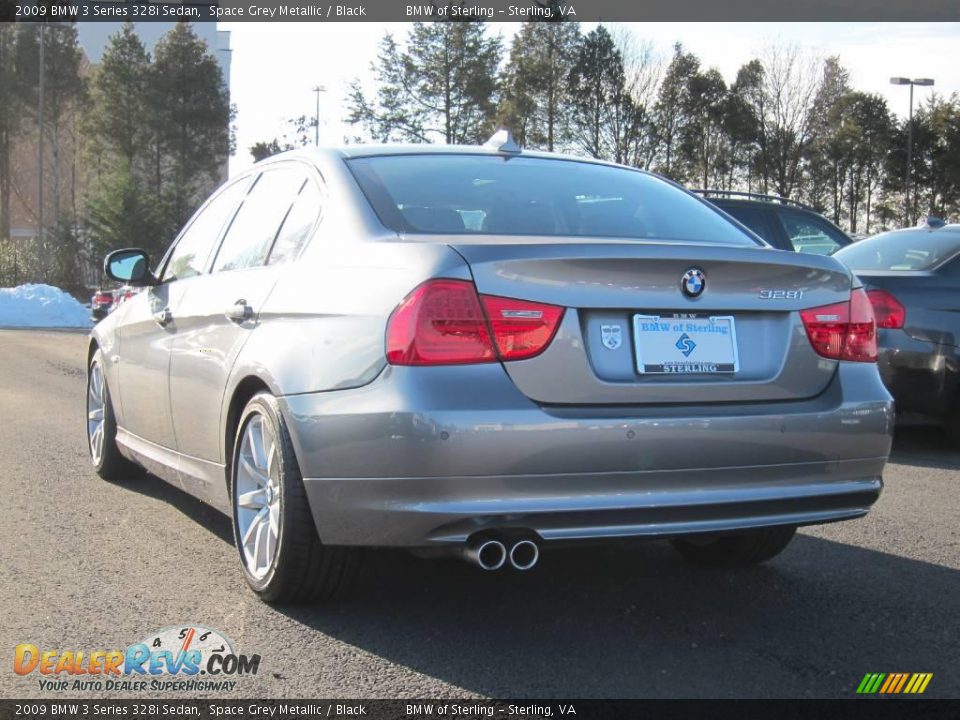 2009 BMW 3 Series 328i Sedan Space Grey Metallic / Black Photo #4