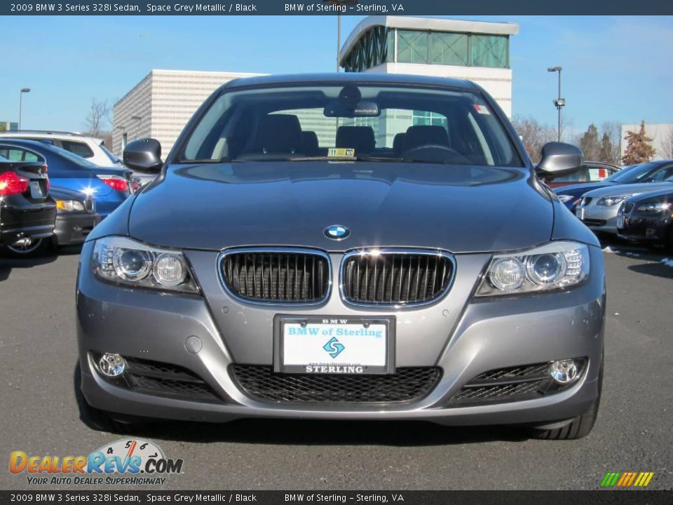 2009 BMW 3 Series 328i Sedan Space Grey Metallic / Black Photo #5