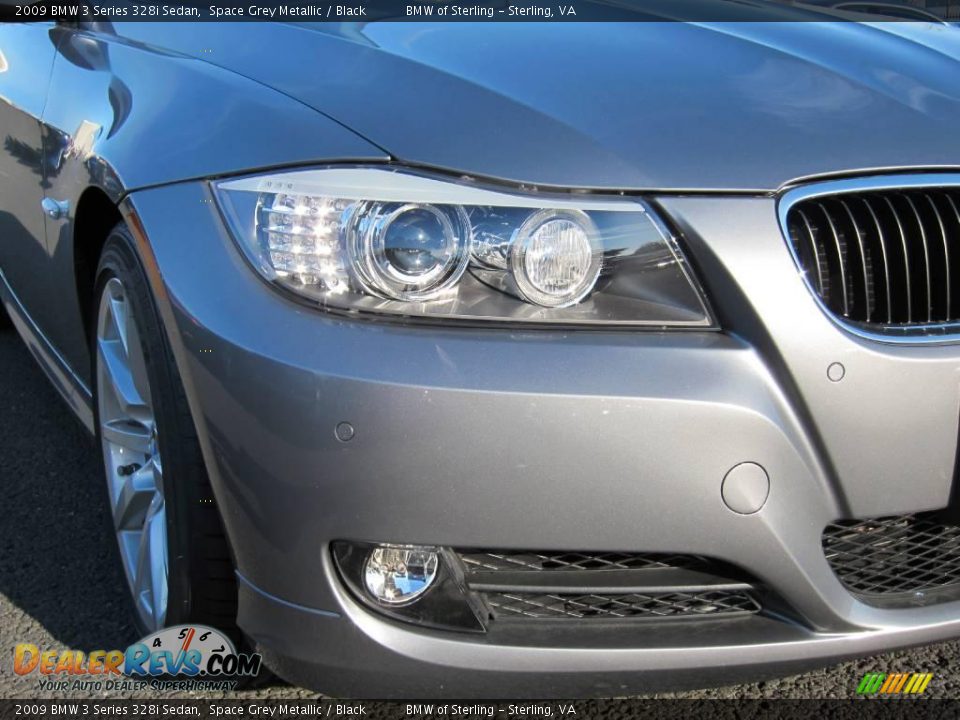 2009 BMW 3 Series 328i Sedan Space Grey Metallic / Black Photo #10
