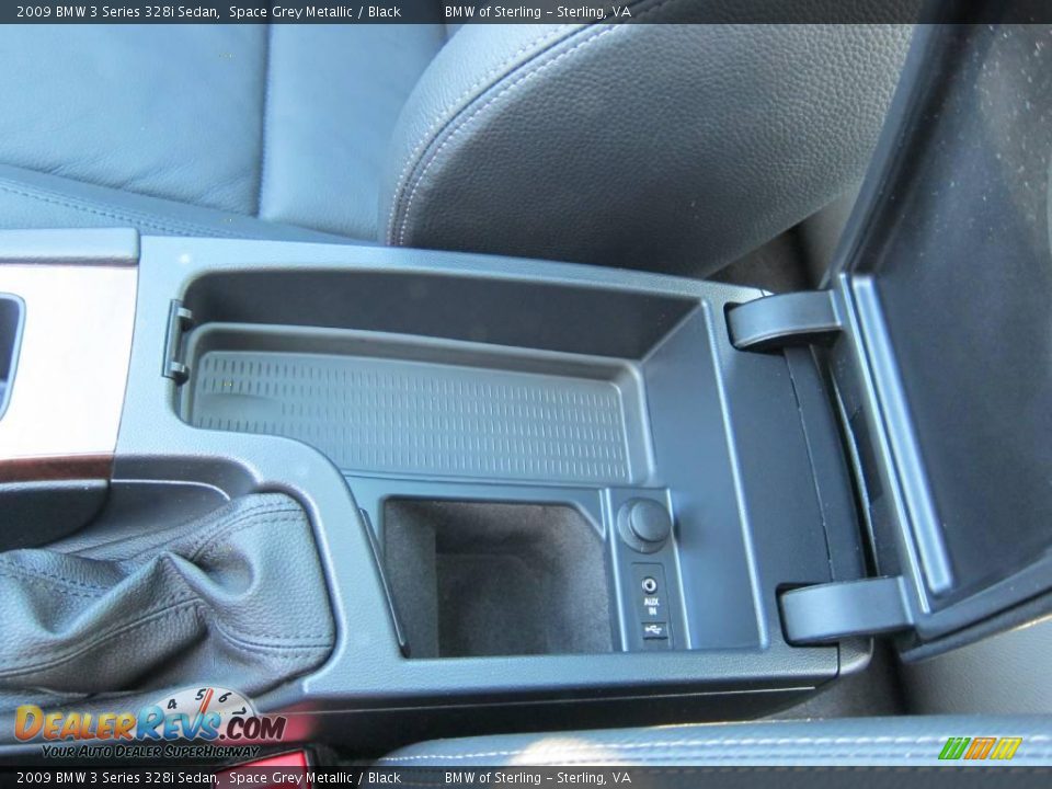 2009 BMW 3 Series 328i Sedan Space Grey Metallic / Black Photo #14