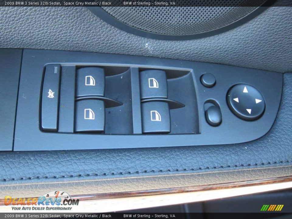 2009 BMW 3 Series 328i Sedan Space Grey Metallic / Black Photo #16