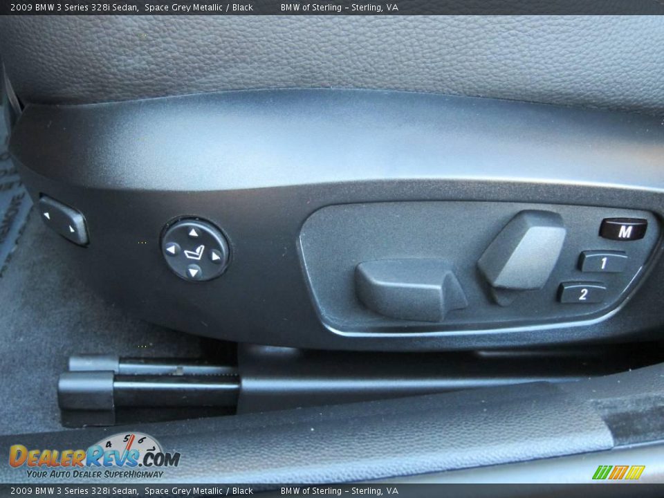 2009 BMW 3 Series 328i Sedan Space Grey Metallic / Black Photo #17