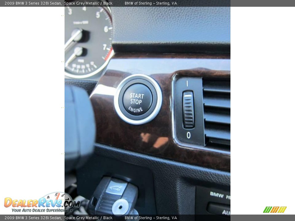 2009 BMW 3 Series 328i Sedan Space Grey Metallic / Black Photo #18