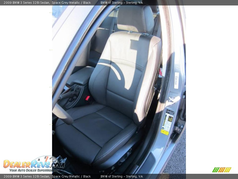 2009 BMW 3 Series 328i Sedan Space Grey Metallic / Black Photo #20
