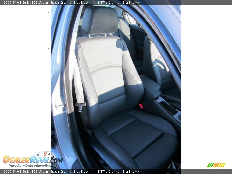 2009 BMW 3 Series 328i Sedan Space Grey Metallic / Black Photo #21