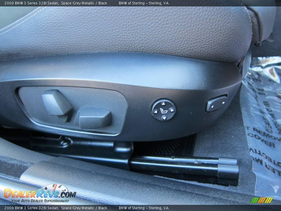 2009 BMW 3 Series 328i Sedan Space Grey Metallic / Black Photo #23