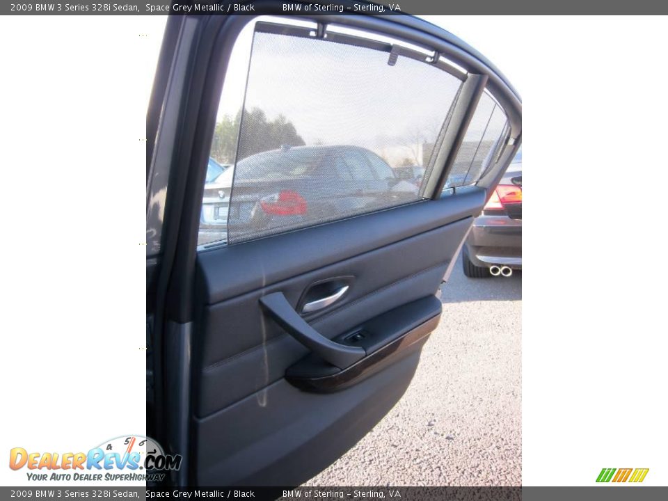 2009 BMW 3 Series 328i Sedan Space Grey Metallic / Black Photo #24