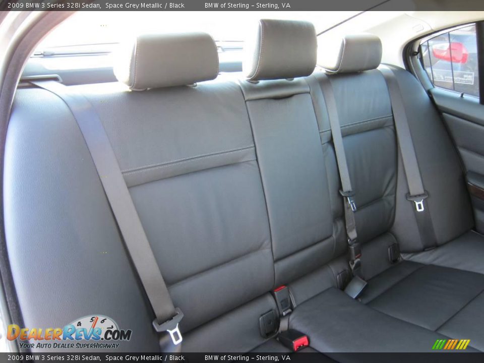 2009 BMW 3 Series 328i Sedan Space Grey Metallic / Black Photo #27