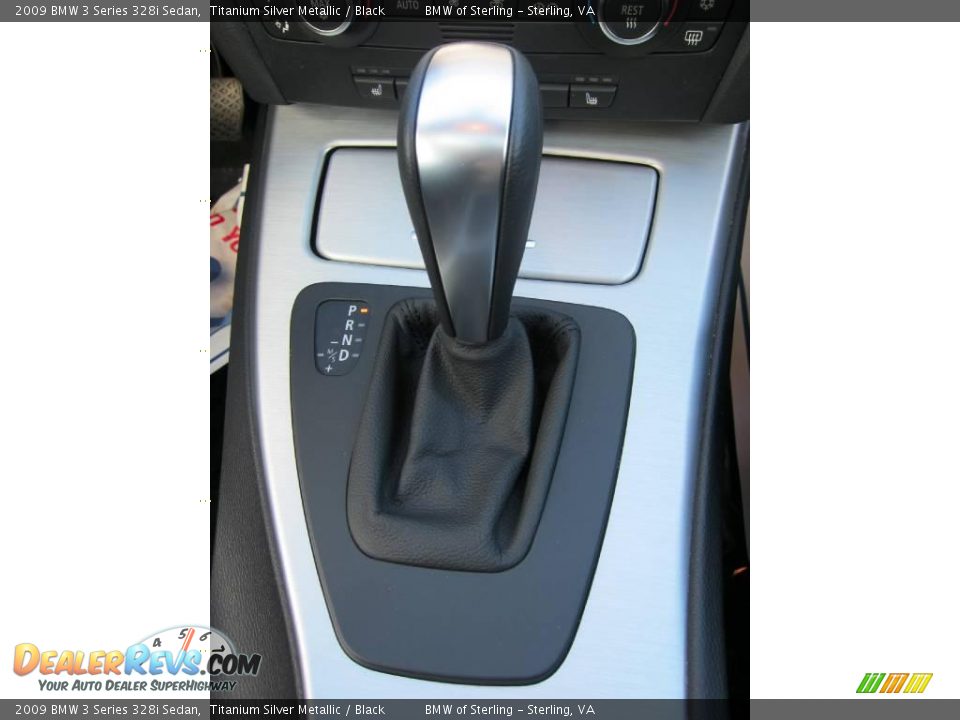 2009 BMW 3 Series 328i Sedan Titanium Silver Metallic / Black Photo #23