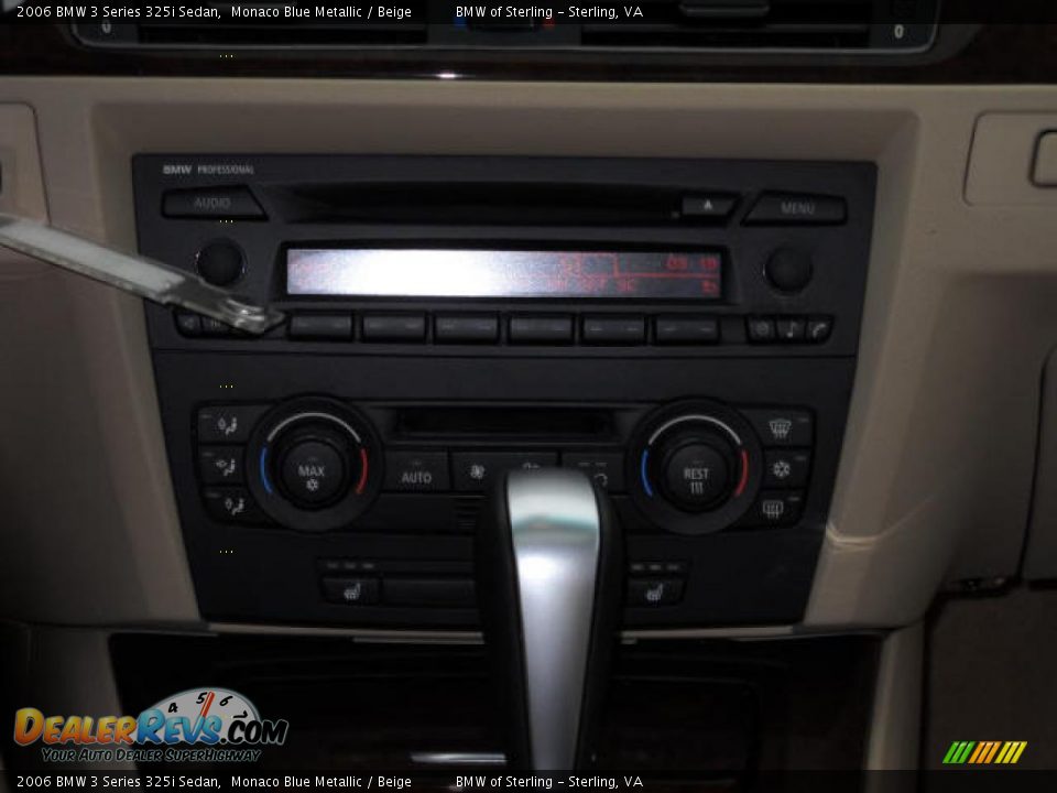 2006 BMW 3 Series 325i Sedan Monaco Blue Metallic / Beige Photo #10
