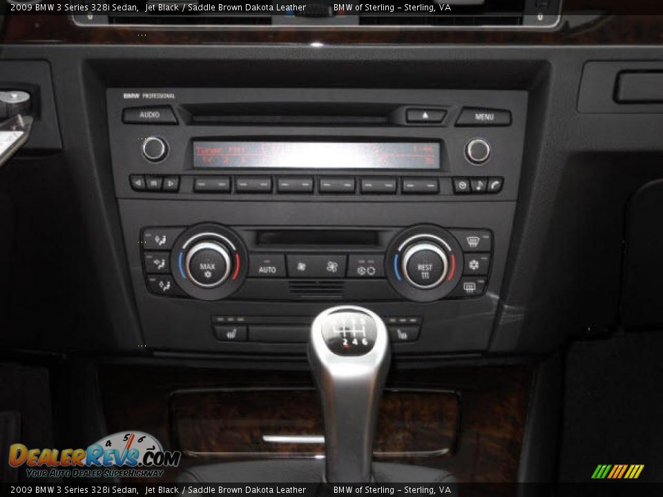 2009 BMW 3 Series 328i Sedan Jet Black / Saddle Brown Dakota Leather Photo #11