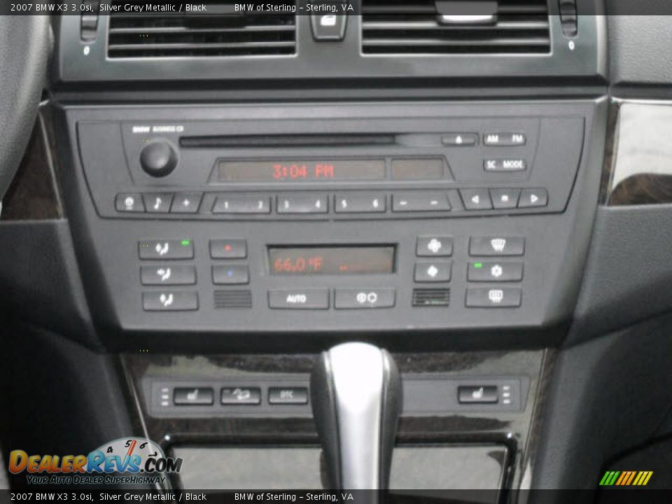 2007 BMW X3 3.0si Silver Grey Metallic / Black Photo #11