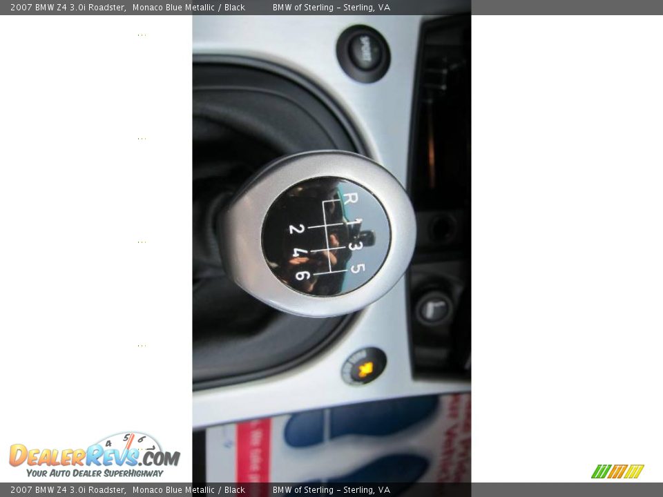 2007 BMW Z4 3.0i Roadster Monaco Blue Metallic / Black Photo #4