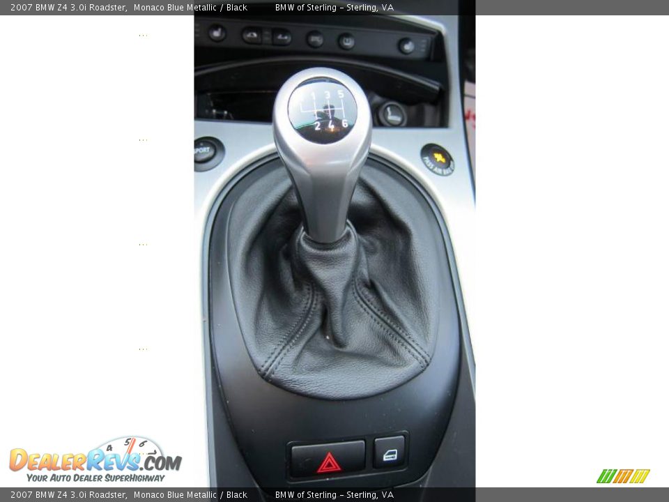 2007 BMW Z4 3.0i Roadster Monaco Blue Metallic / Black Photo #5