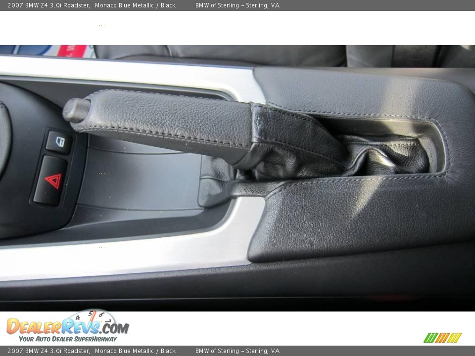 2007 BMW Z4 3.0i Roadster Monaco Blue Metallic / Black Photo #7