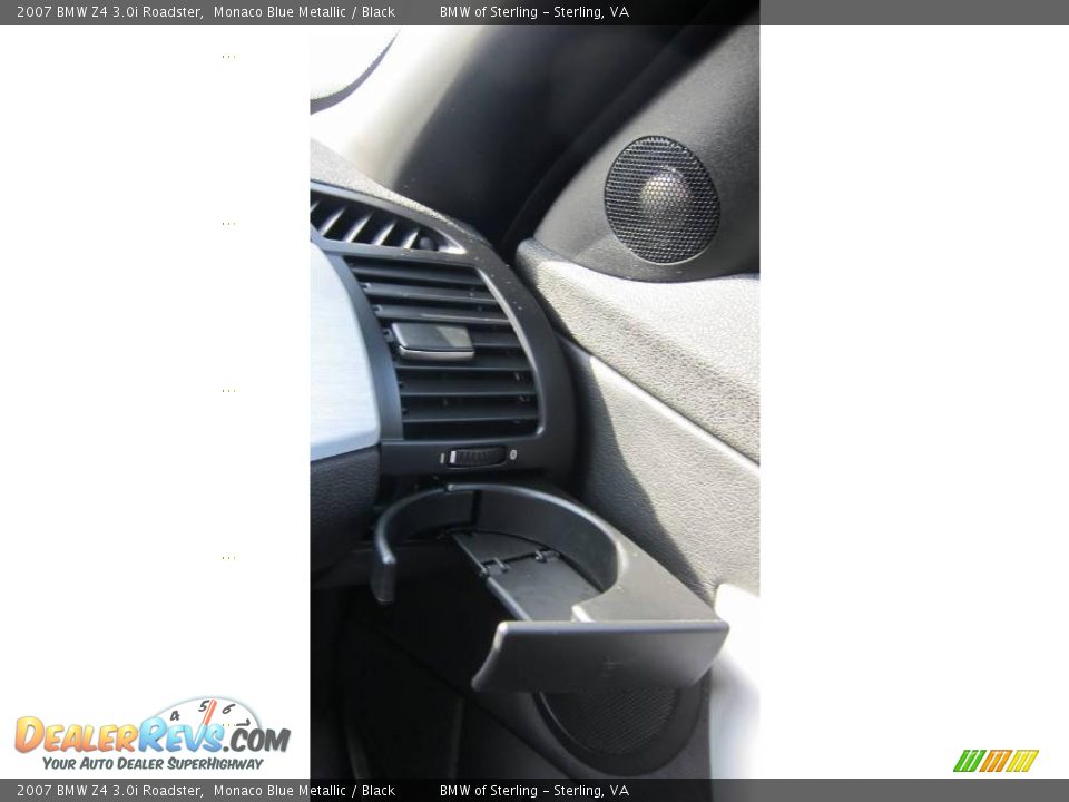 2007 BMW Z4 3.0i Roadster Monaco Blue Metallic / Black Photo #12