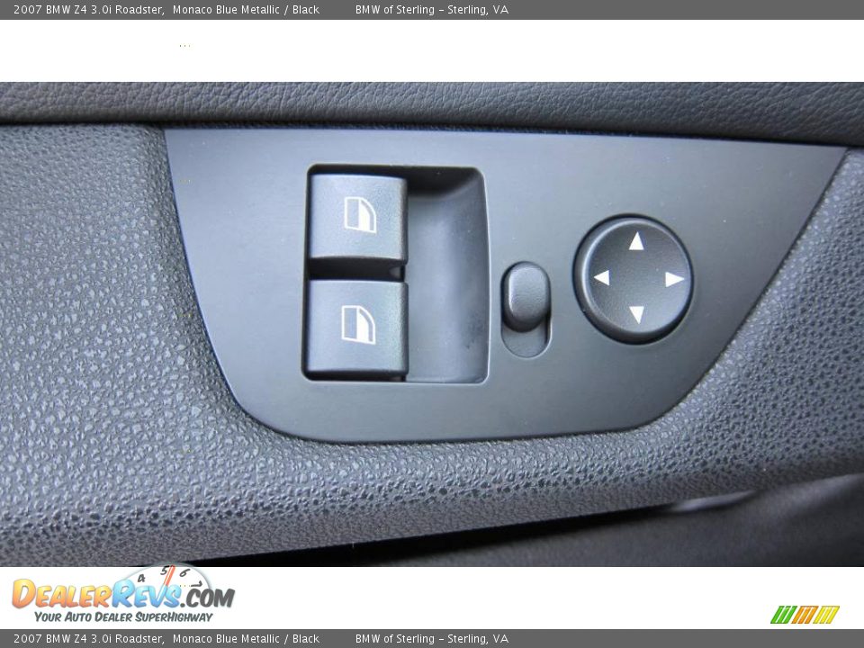 2007 BMW Z4 3.0i Roadster Monaco Blue Metallic / Black Photo #13