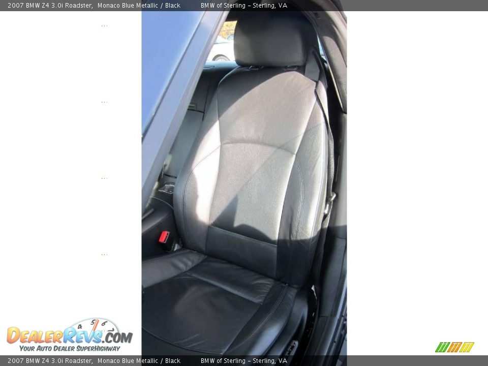 2007 BMW Z4 3.0i Roadster Monaco Blue Metallic / Black Photo #19