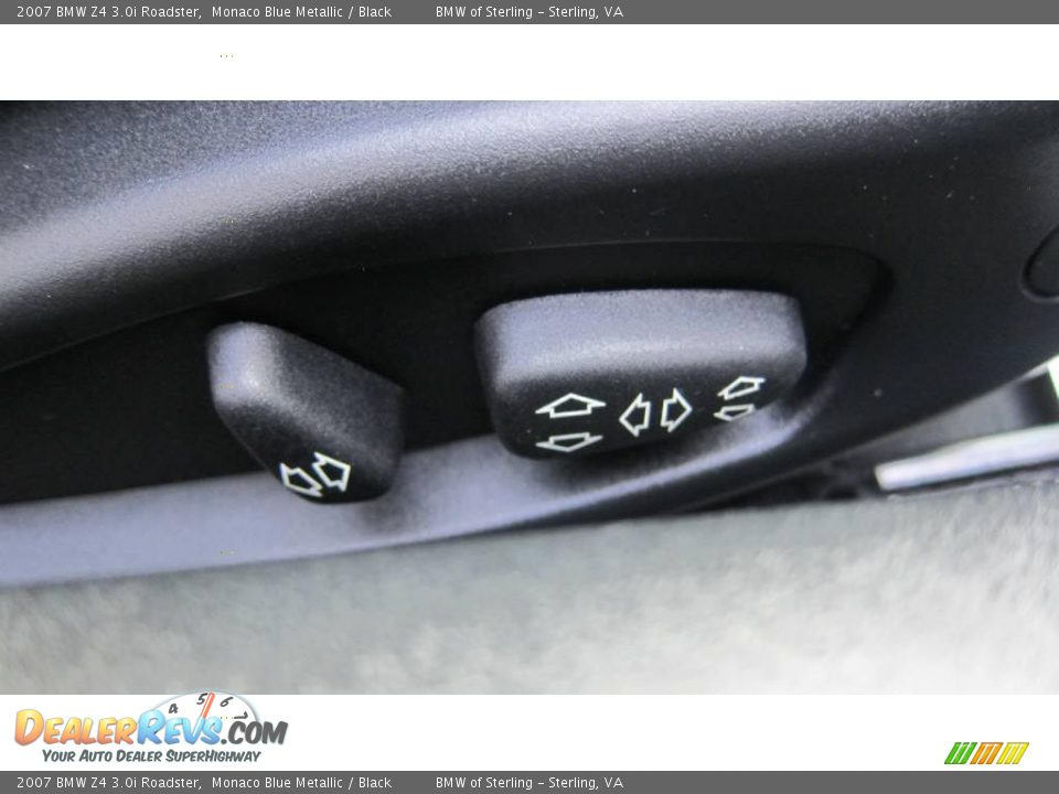 2007 BMW Z4 3.0i Roadster Monaco Blue Metallic / Black Photo #20