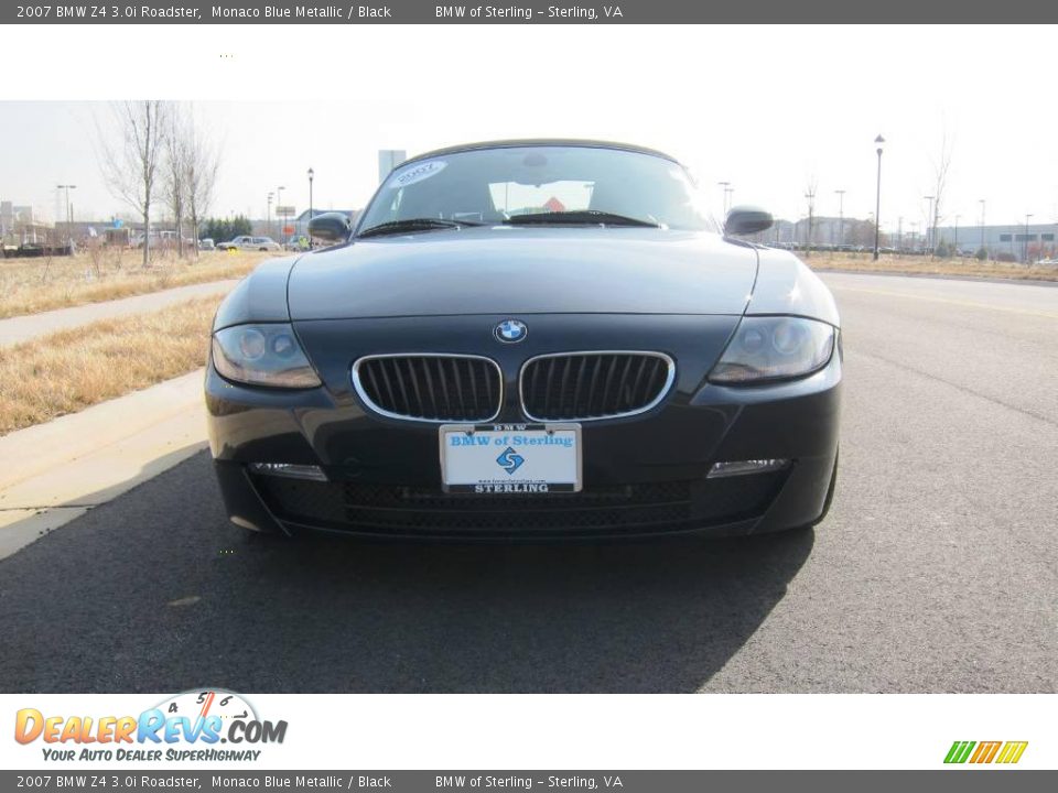 2007 BMW Z4 3.0i Roadster Monaco Blue Metallic / Black Photo #27