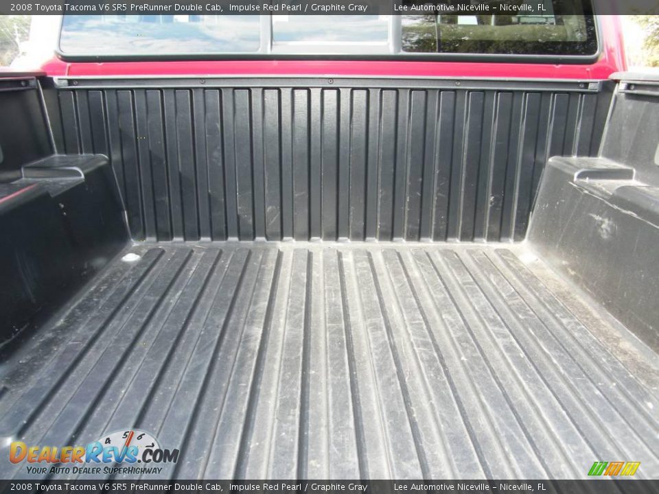 2008 Toyota Tacoma V6 SR5 PreRunner Double Cab Impulse Red Pearl / Graphite Gray Photo #23