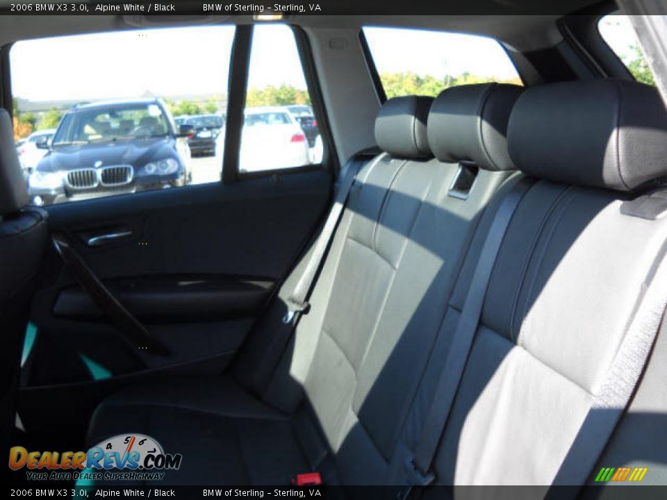 2006 BMW X3 3.0i Alpine White / Black Photo #12