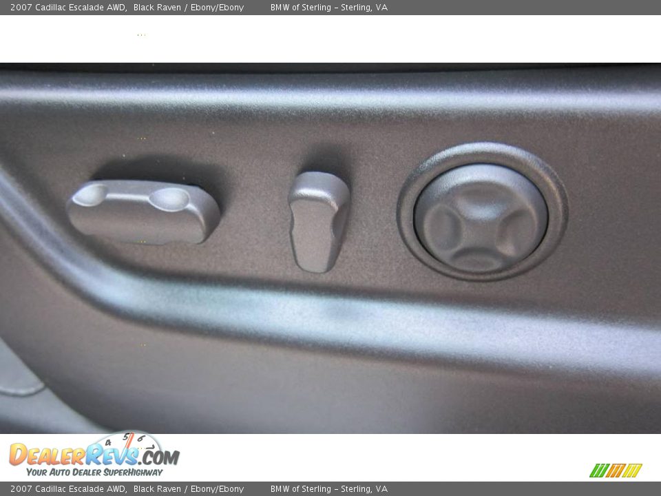 2007 Cadillac Escalade AWD Black Raven / Ebony/Ebony Photo #1
