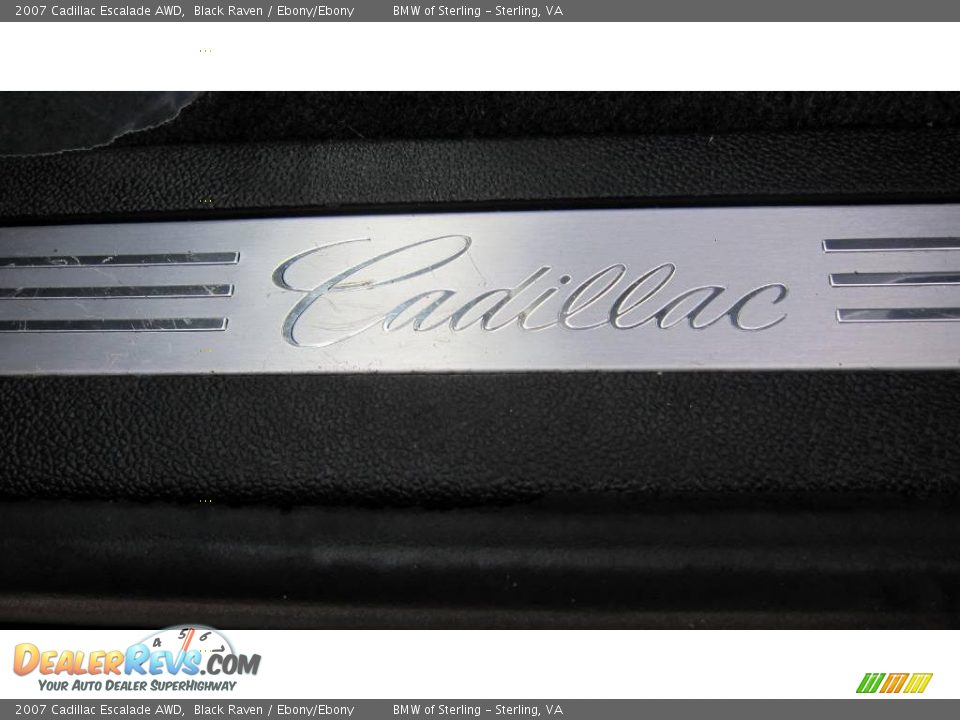 2007 Cadillac Escalade AWD Black Raven / Ebony/Ebony Photo #2