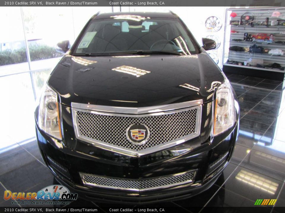 2010 Cadillac SRX V6 Black Raven / Ebony/Titanium Photo #2