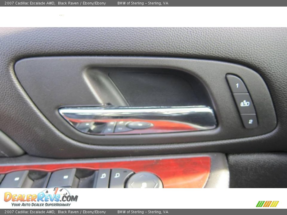 2007 Cadillac Escalade AWD Black Raven / Ebony/Ebony Photo #6