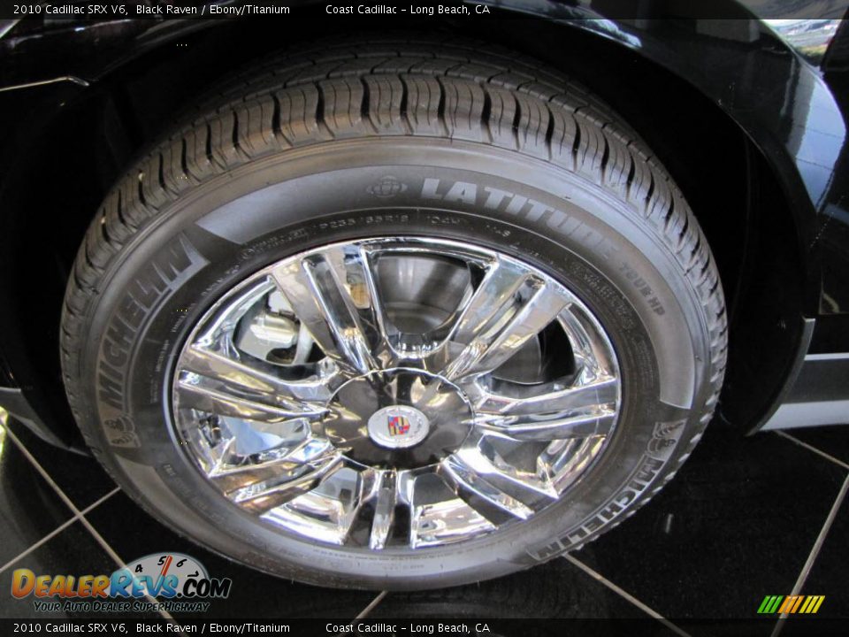 2010 Cadillac SRX V6 Black Raven / Ebony/Titanium Photo #4