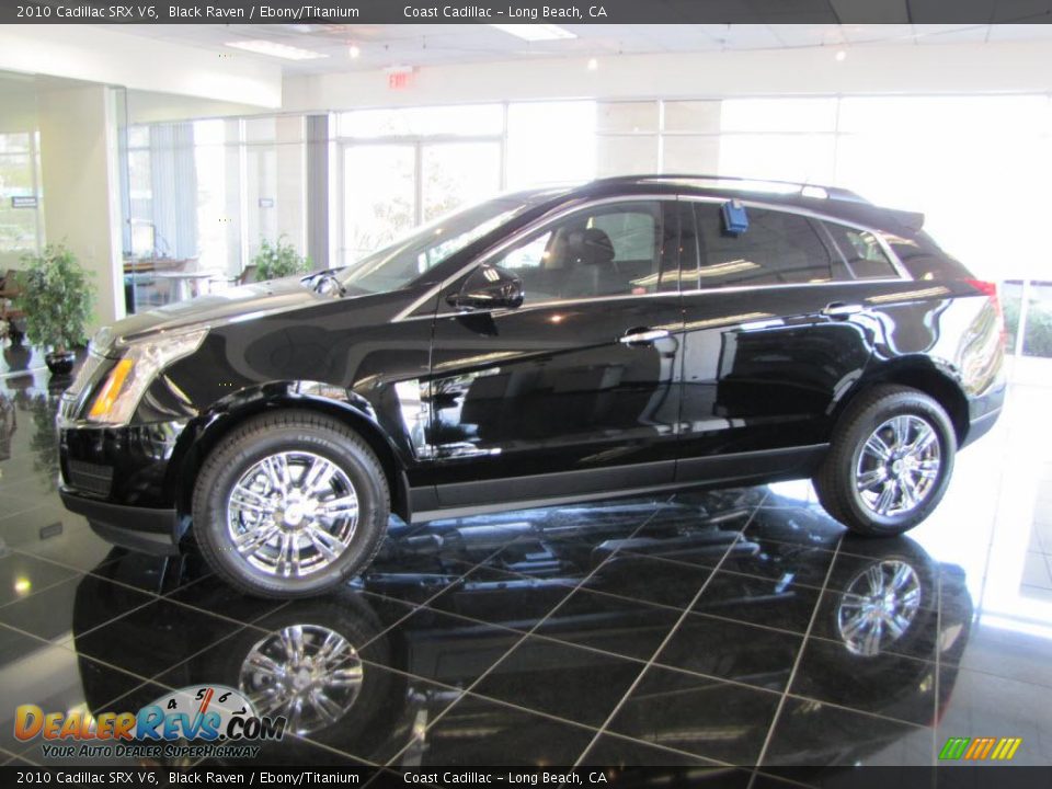 2010 Cadillac SRX V6 Black Raven / Ebony/Titanium Photo #5