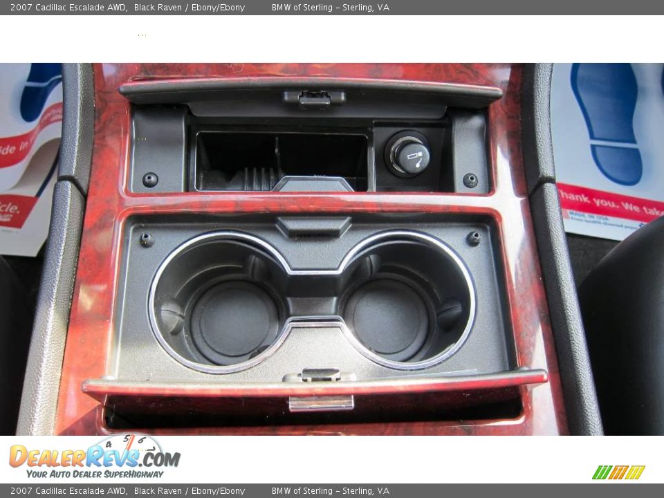 2007 Cadillac Escalade AWD Black Raven / Ebony/Ebony Photo #9