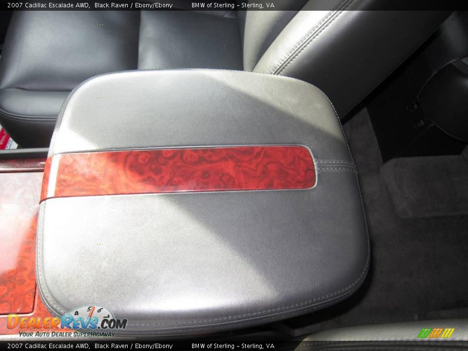 2007 Cadillac Escalade AWD Black Raven / Ebony/Ebony Photo #12