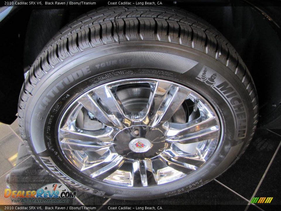 2010 Cadillac SRX V6 Black Raven / Ebony/Titanium Photo #10