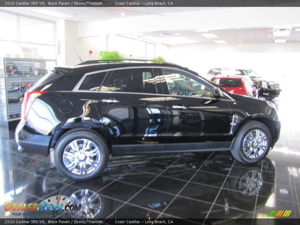 2010 Cadillac SRX V6 Black Raven / Ebony/Titanium Photo #11