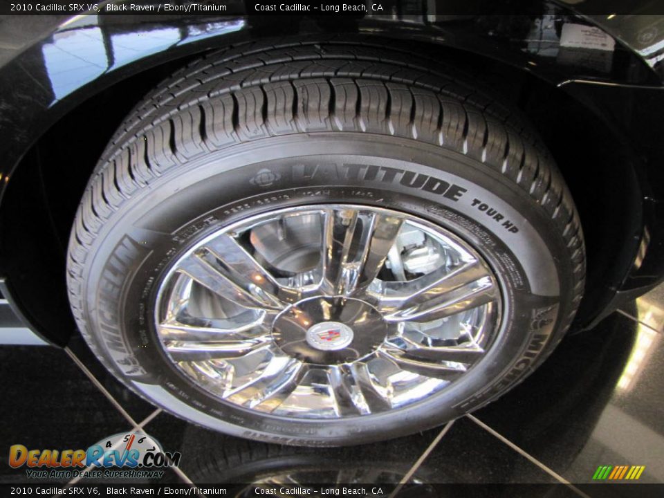 2010 Cadillac SRX V6 Black Raven / Ebony/Titanium Photo #12