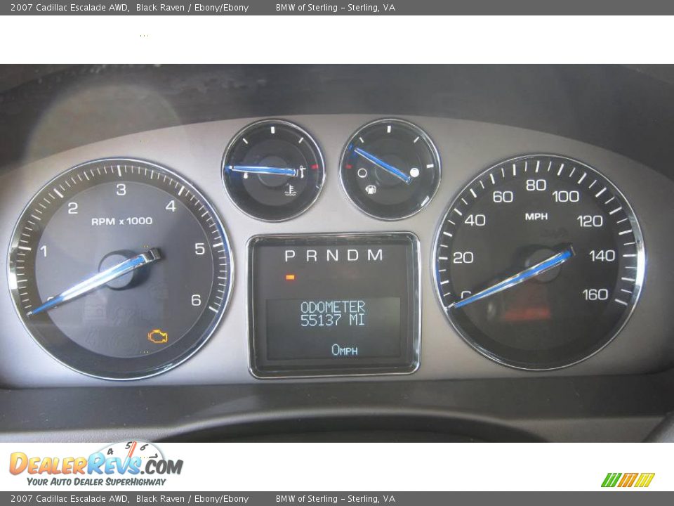 2007 Cadillac Escalade AWD Black Raven / Ebony/Ebony Photo #16