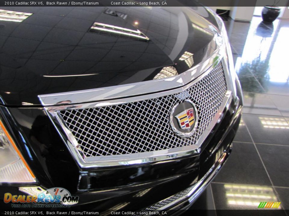 2010 Cadillac SRX V6 Black Raven / Ebony/Titanium Photo #13