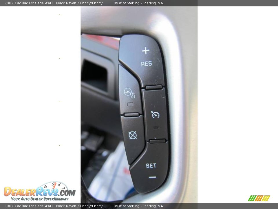 2007 Cadillac Escalade AWD Black Raven / Ebony/Ebony Photo #18